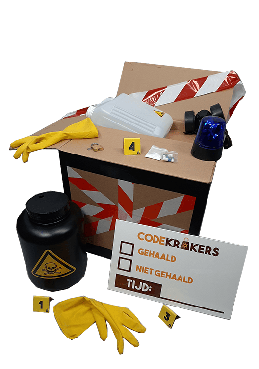 Operatie Voorhoven inhoud van escape room thuis