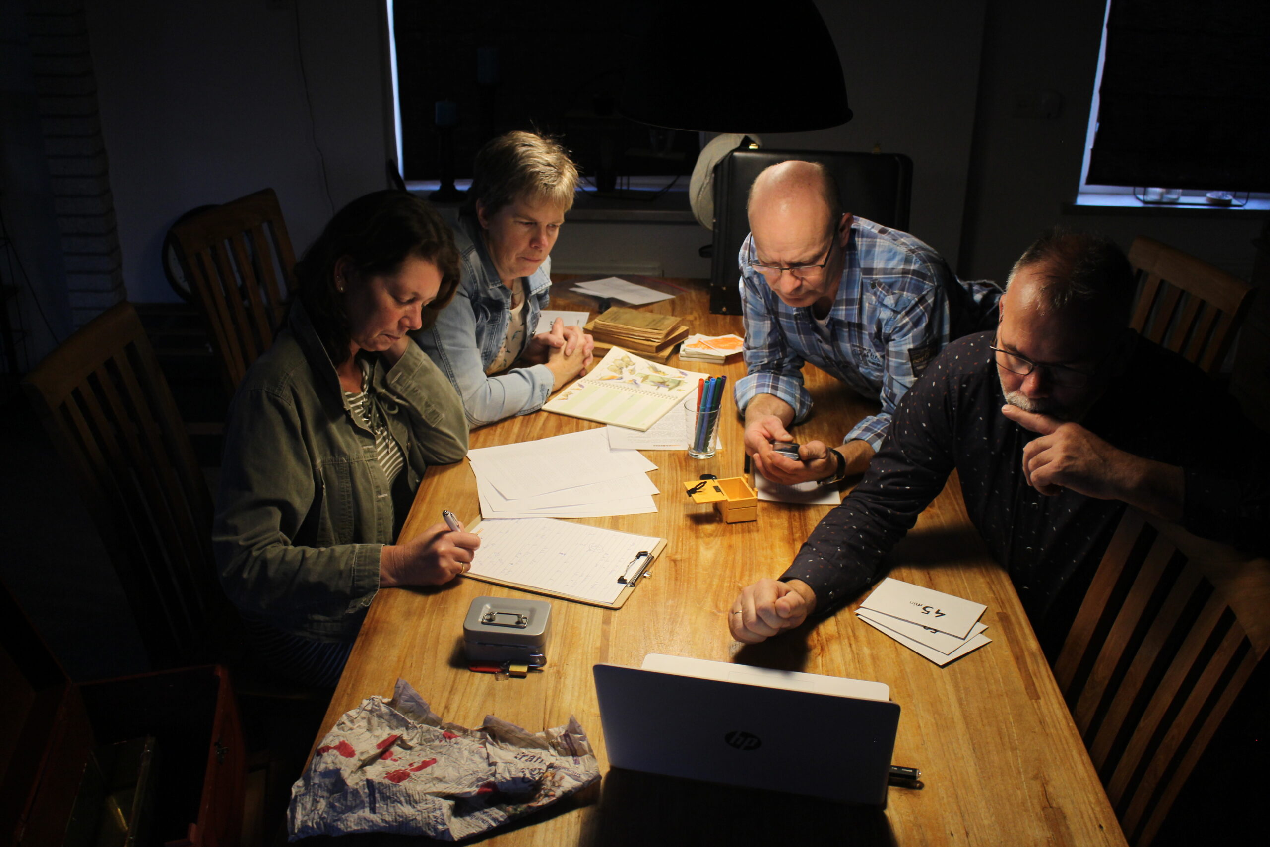 Escape room Detective de Wit voor thuis of op locatie