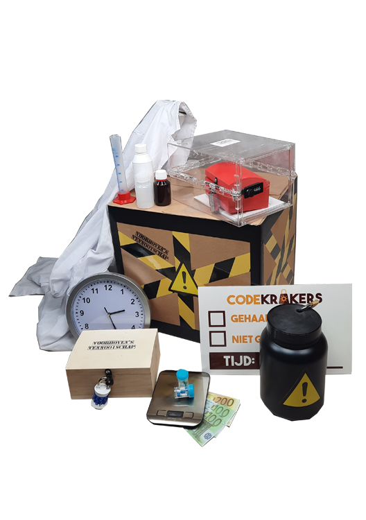 Escape room Voorhoven's Vennootschap voor thuis, volwassenen of in de klas met leerlingen vanaf 14 jaar