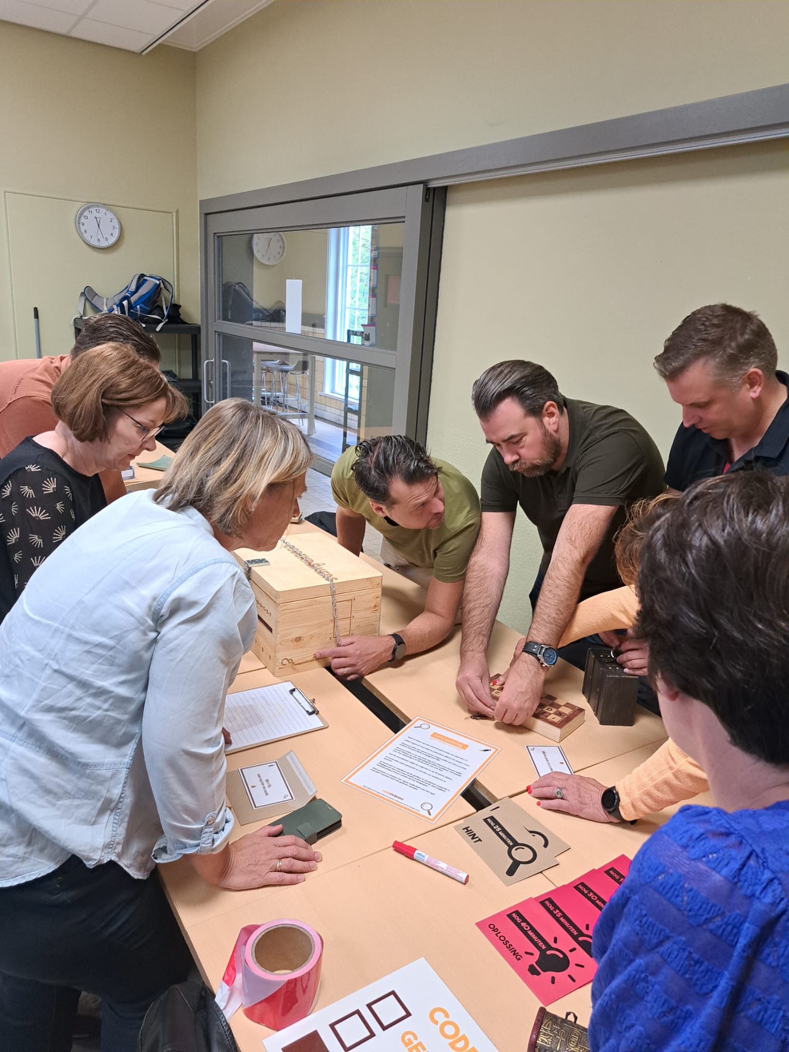 Escape room thuis Brandgeheim op locatie