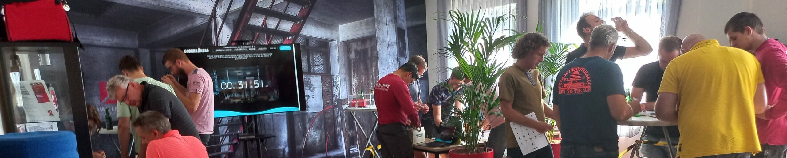 escape room teambuilding op locatie